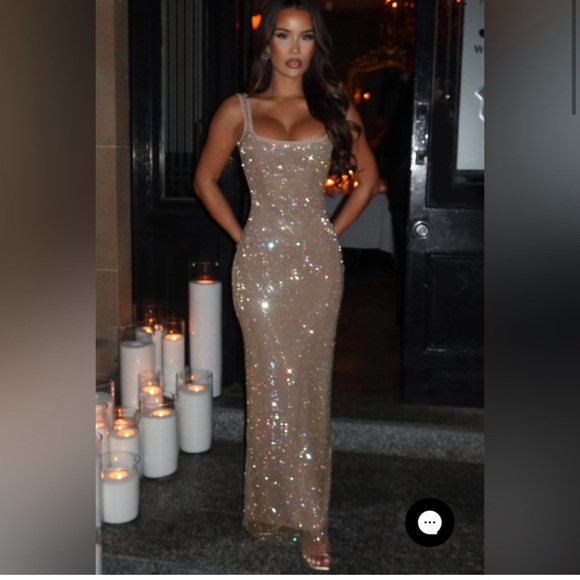 Babyboo Fashion | Dresses | Petra Maxi Dress Sequin Evening Gown | Poshmark